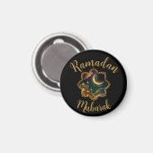RAMADAN MUBARAK KAREEM 2024 MAGNET (Vorderseite/Rückseite)