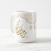 Ramadan mubarak Kareem Kaffeetasse (Vorderseite Links)