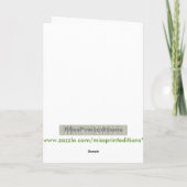 Ramadan Mubarak Karte (Rückseite)