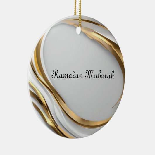 Ramadan Mubarak Keramik Ornament (Rechts)