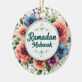 Ramadan Mubarak Keramik Ornament (Links)