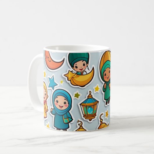 Ramadan Mubarak Kids Tasse (Vorderseite Links)