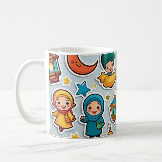 Ramadan Mubarak Kids Tasse (Links)