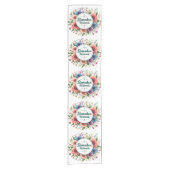 Ramadan Mubarak Kurzer Tischläufer (Vorderseite)