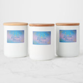 Ramadan Mubarak Lebensmitteletikett (Flaschen)