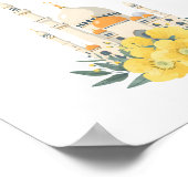 Ramadan Mubarak Mosque Wall Print Poster (Ecke)