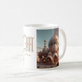 Ramadan Mubarak Name Kaffeetasse (VorderseiteRechts)