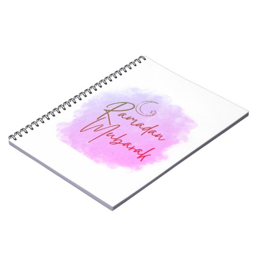 Ramadan Mubarak Notizblock (Linke Seite)