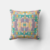 Ramadan Mubarak Pastel Colors Cushion Kissen (Rückseite)