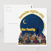 RAMADAN MUBARAK POSTKARTE (Vorne/Hinten)