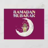 Ramadan Mubarak Postkarte (Vorderseite)