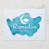 Ramadan Mubarak Postkarte (Vorderseite)