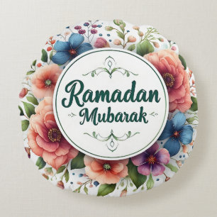 Ramadan Mubarak Rundes Kissen