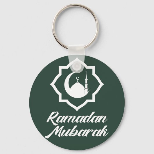 Ramadan Mubarak Schlüsselanhänger (Vorderseite)