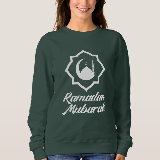 Ramadan Mubarak Sweatshirt (Vorderseite)
