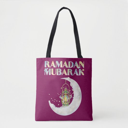 Ramadan Mubarak Tasche (Vorderseite)