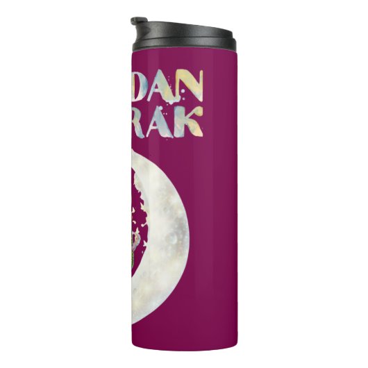 Ramadan Mubarak Thermosbecher (Nach rechts gedreht)