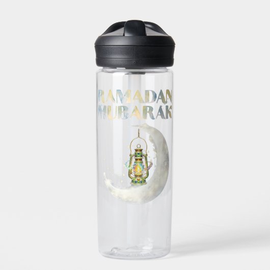 Ramadan Mubarak Trinkflasche (Vorderseite)