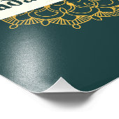 Ramadan Mubarak Wall Art Fotodruck (Ecke)