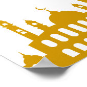 "Ramadan Mubarak" Wall Art Poster (Ecke)