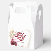 Ramadan Mubarak Watercolor Floral Geschenkschachtel (Geöffnet)