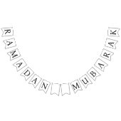 Ramadan Mubarak Wimpelkette (Alle)