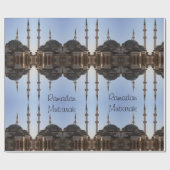 Ramadan Mubarak Wrapping Paper Geschenkpapier (Flach)