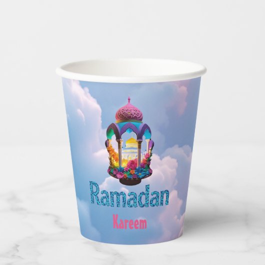 Ramadan Paper Cup Pappbecher (Vorderseite)