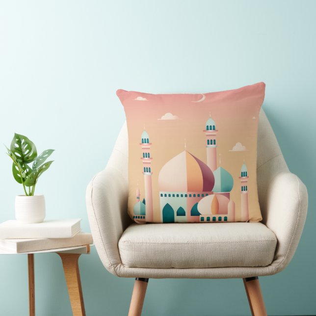 Ramadan Pillow – Ornate Mosque Kissen (Stuhl )
