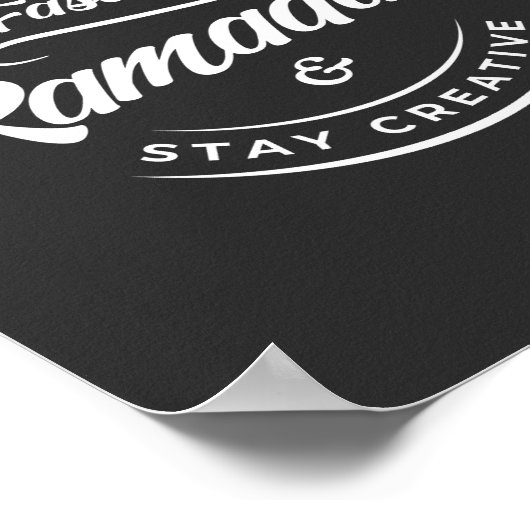 Ramadan Poster (Ecke)