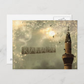 Ramadan Postkarte (Vorne/Hinten)