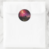 Ramadan Runder Aufkleber (Tasche)