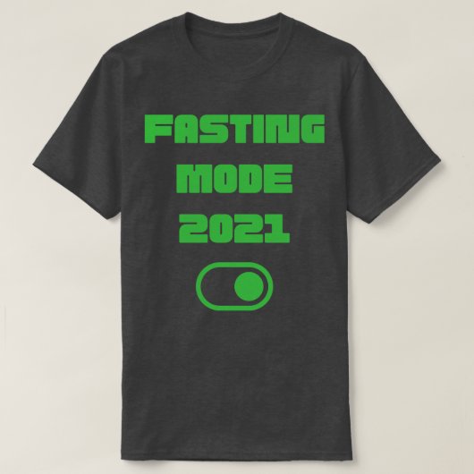 Ramadan-Schnuppermodus bei islamischem Geschenk 20 T-Shirt (Design vorne)