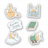 RAMADAN STICKERS AUFKLEBER (Vorderseite)