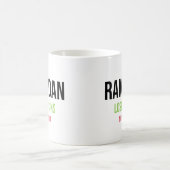 Ramadan: Sünden verlieren — kein Gewicht Kaffeetasse (Mittel)