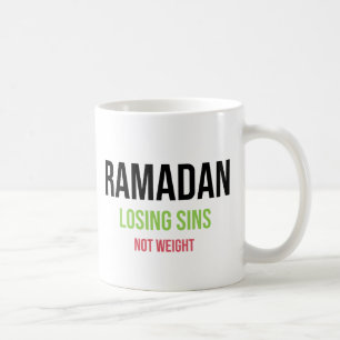 Ramadan: Sünden verlieren — kein Gewicht Kaffeetasse