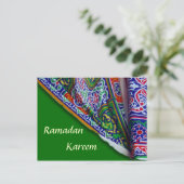 Ramadan Tent Postcard Postkarte (Stehend Vorderseite)
