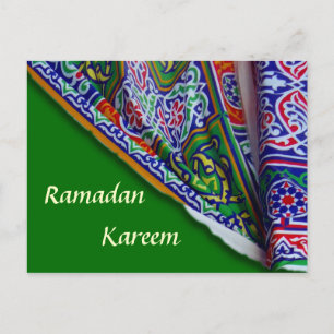 Ramadan Tent Postcard Postkarte