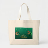 Ramadan Theme Tote Tasche (Vorne)