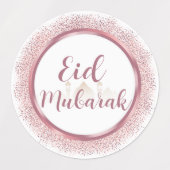 Ramadan und Eid-Aufkleber Etiketten (Design 2)