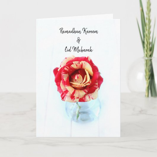 Ramadhan Kareem und Eid al Mubarak Card Karte (Vorderseite)