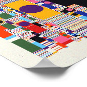 Ramanujan numbers Pattern Design  Poster (Ecke)