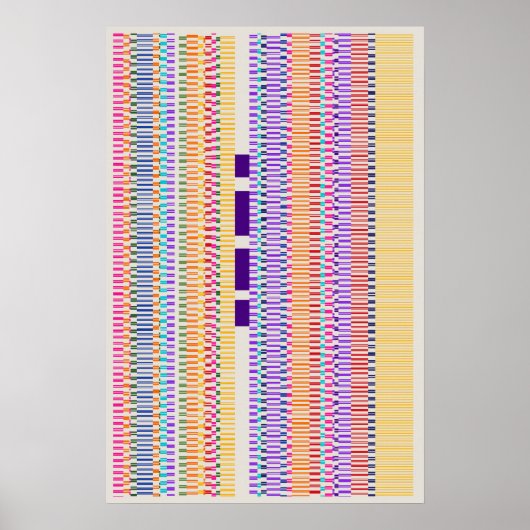 Ramanujan numbers Pattern Design  Poster (Vorne)