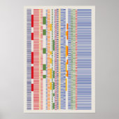Ramanujan numbers Pattern Design  Poster (Vorne)