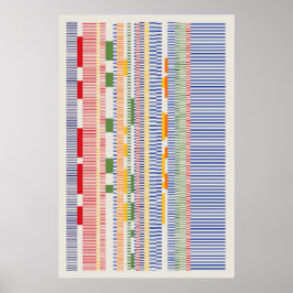 Ramanujan numbers Pattern Design  Poster