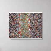 Ramanujan Theta Flow Field Leinwanddruck (Vorderseite)