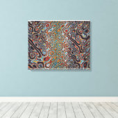 Ramanujan Theta Flow Field Leinwanddruck (Insitu (Holzboden))