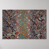 Ramanujan Theta Flow Field Poster (Vorne)