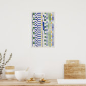Ramanujan-Zahlenmuster Poster (Küche)