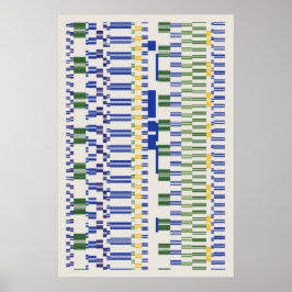Ramanujan-Zahlenmuster Poster